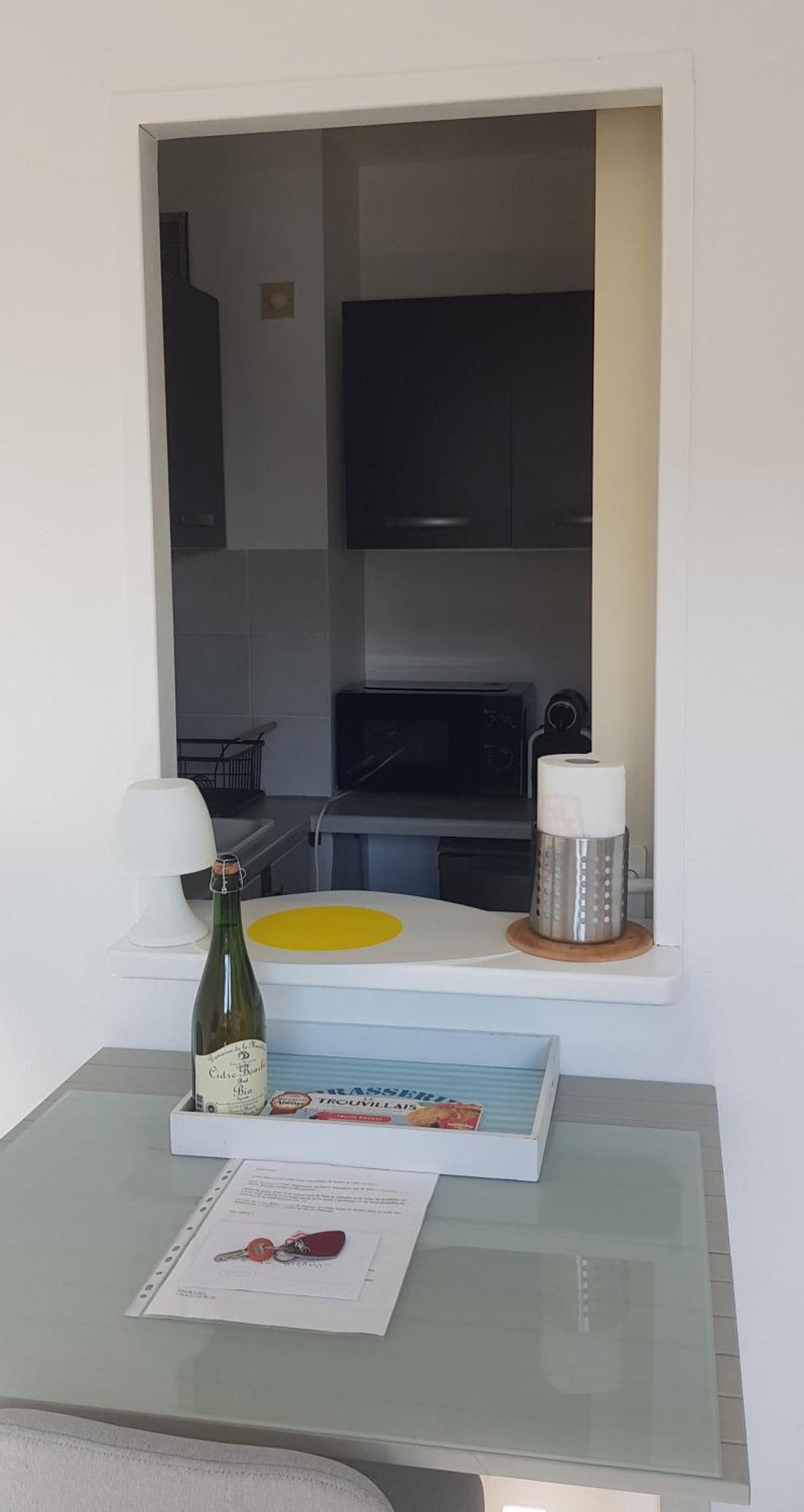 Appartement Liza 2 Pieces Vue Mer A Cabourg Buitenkant foto